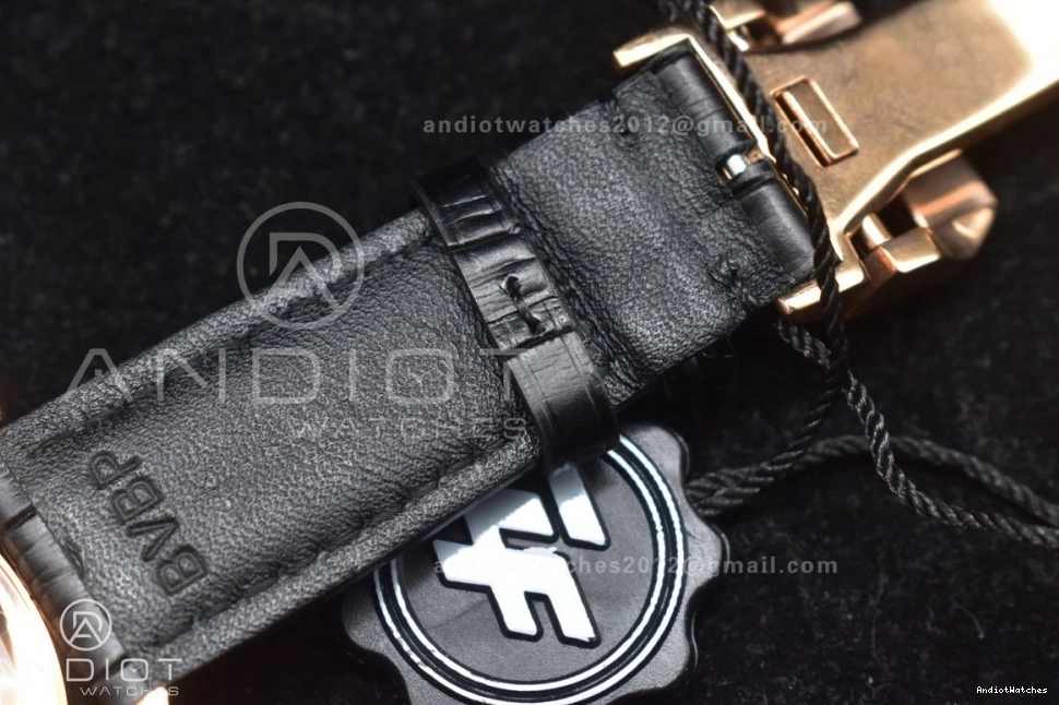 Black as Chrono Edition A7750 Portuguese Genuine) 1:1 ZF 444 Best Practical Thickness on Leather IW371482 (Same Strap 1031